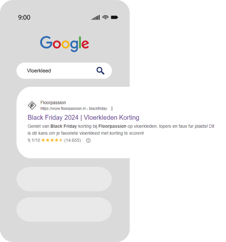 Seo Voorbeeld Black Friday