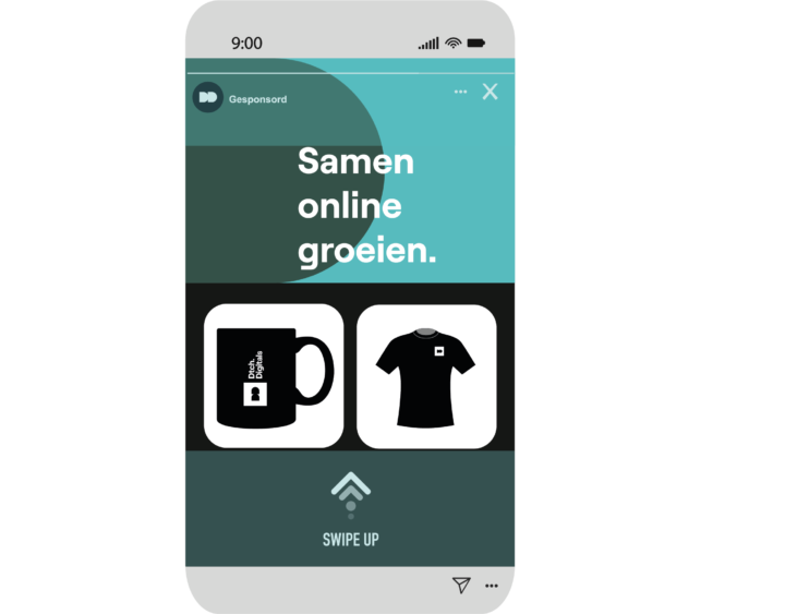 safe zones binnen een Instagram story advertentie