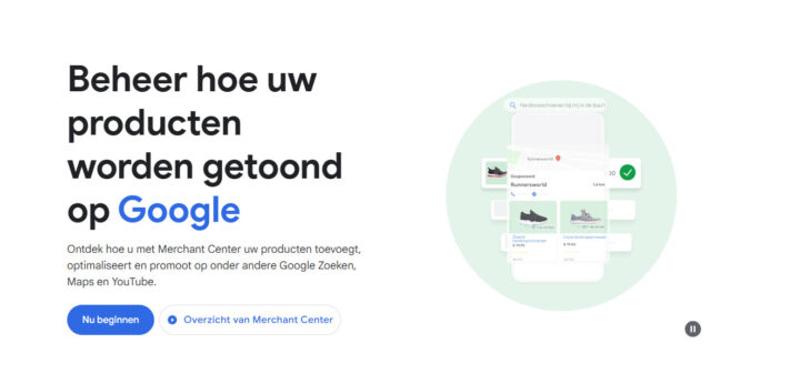 Starten Met Google Shopping Instellen Via Het Merchant Center