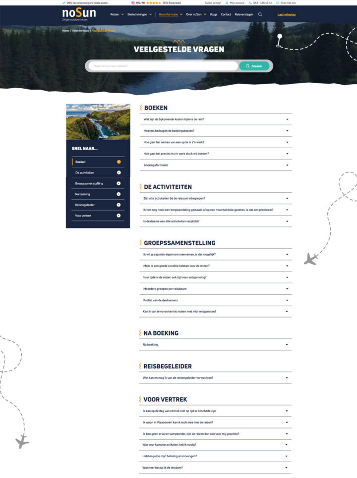 Veelgestelde Vragen Template Voor Nosun