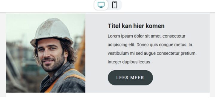 Mailchimp Update Desktop Weergave