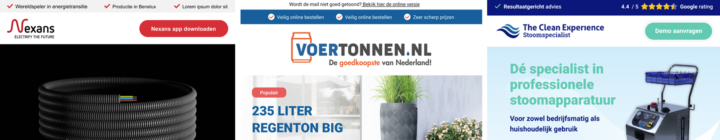 Headers Van Verschillen E Mail Marketing Templates