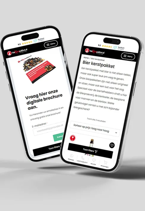 Voorbeelden Klanten Wordpress Webshop