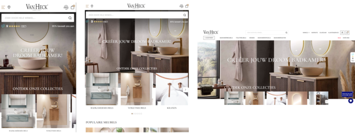 Woocommerce Webshop Mobile First Design