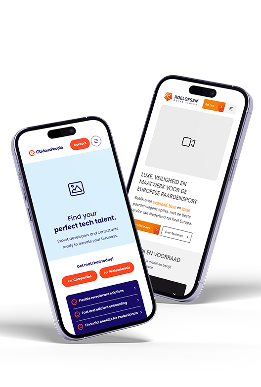 Wireframes Gemaakt Door Onze Ux Design Studio