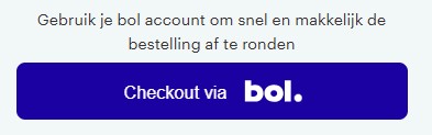 Check-Out Via Bol. Een Screenshot Van De Nieuwe Checkout Via Bol. Knop In Externe Webshops