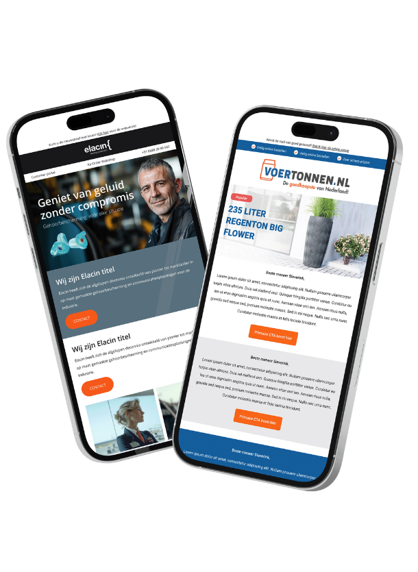 Templates Email Op Maat Gemaakt Door Ontwerpers Van Dtch. Digitals