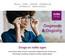 Voorbeeld Van Een E Mail Template, Een Header Afbeelding Van Een Ontworpen E Mail. Een E Mail Template Laten Maken