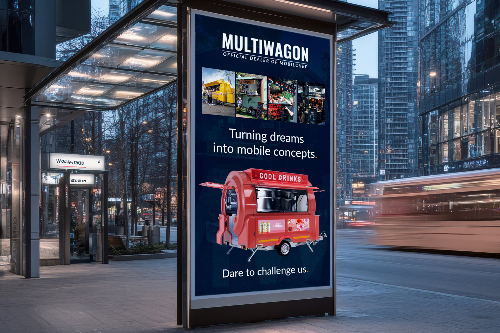 Abri voorbeeld van de stijl van multiwagon