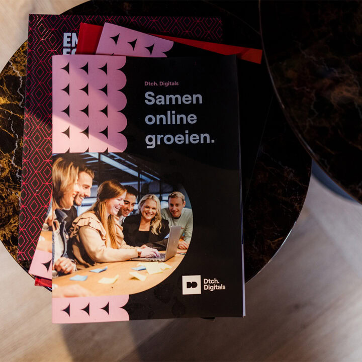 Drukwerk offline design - Dtch. Digitals - afbeelding van brochure