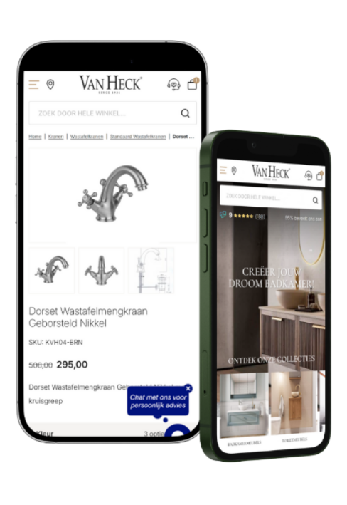 Woocommerce Webshop Op Mobiel Voorbeeld Van Een Webshop Design Gemaakt Door Dtch.digitals