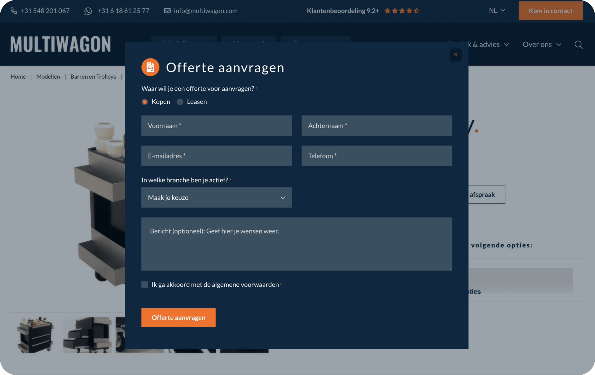 Hubspotkoppeling