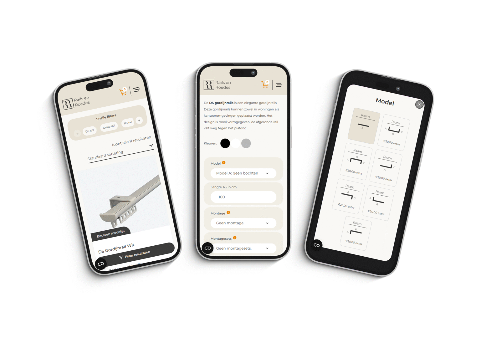 Mobiele Website Van Rails En Roedes Gemaakt Door Dtch Digitals