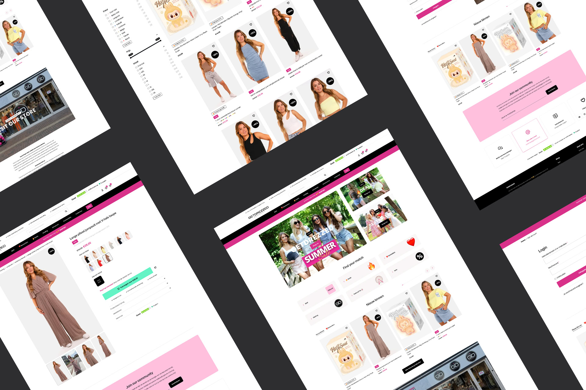 De Designs Die Er Al Waren Zijn Technisch Gerealiseerd In Wordpress Door Dtch Digitals