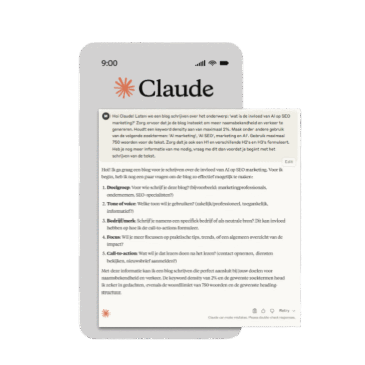 De Stappen Voor Succes Met Claude En Dtch Digitals