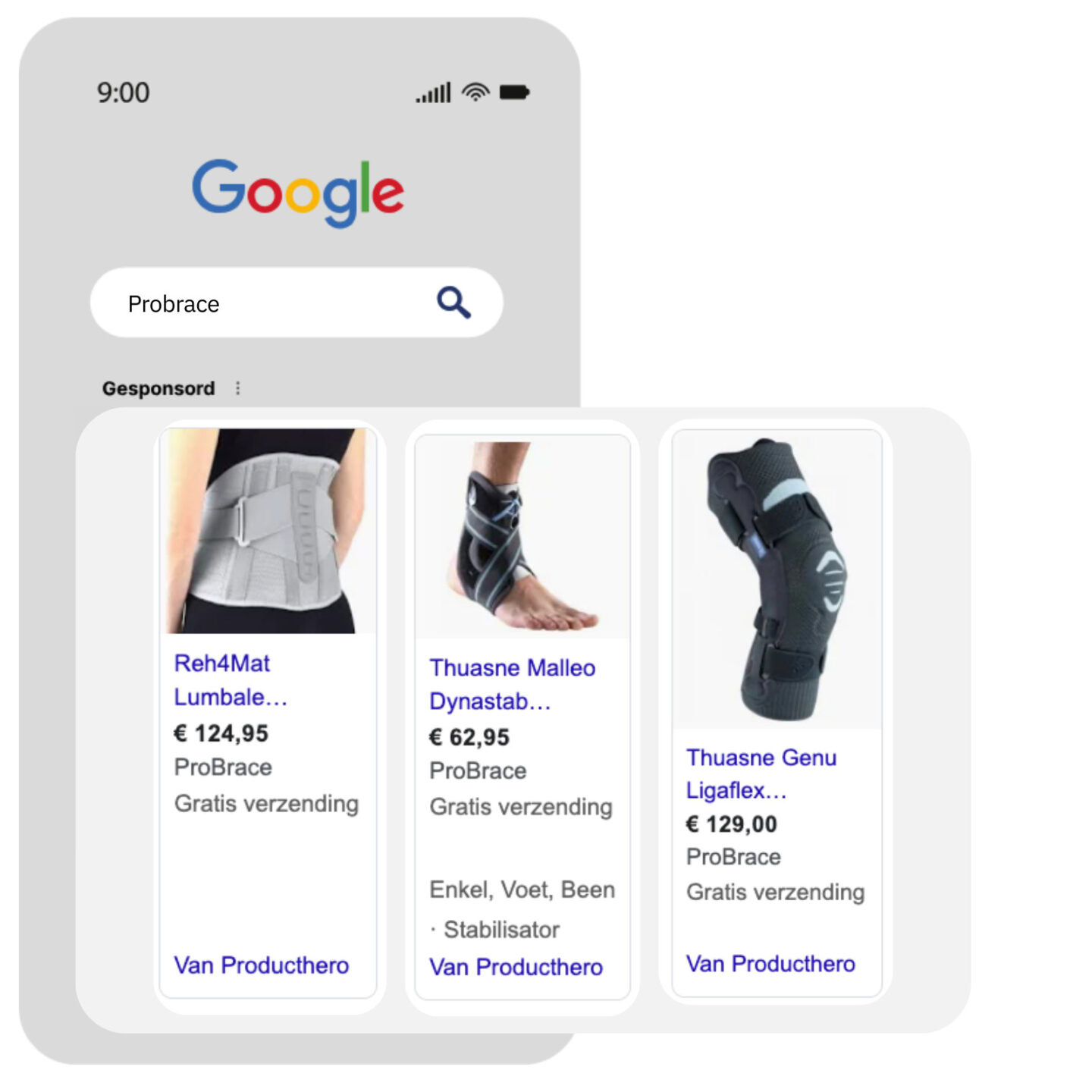 Gesponsorde Producten In Google Shopping Van Probrace