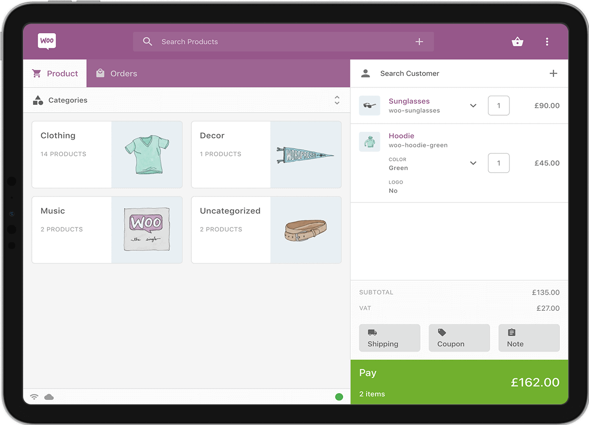 Kassasysteem Pos Systeem Aan Woocommerce Gekoppeld Voor Getdrezzed Door Dtch Digitals