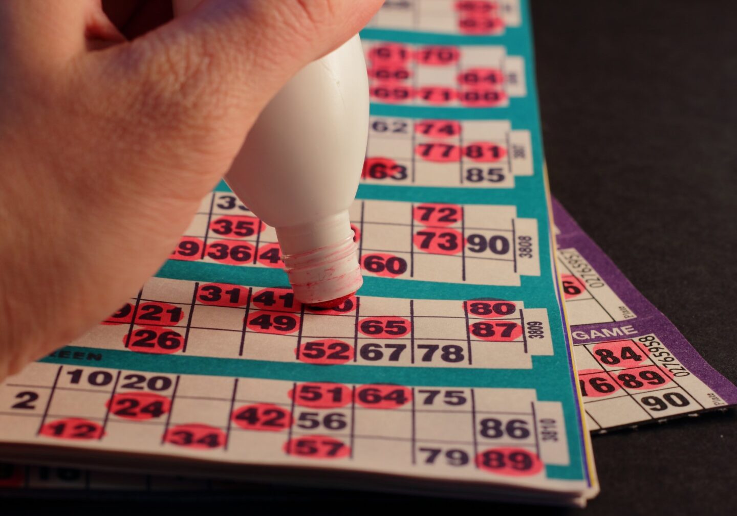 Over onze klant bingowinkel die bingo attributen verkoopt, zoals de stempelkaart
