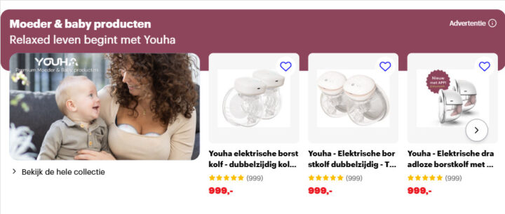Voorbeelden Van Branded Shelves Voor Klant Youha