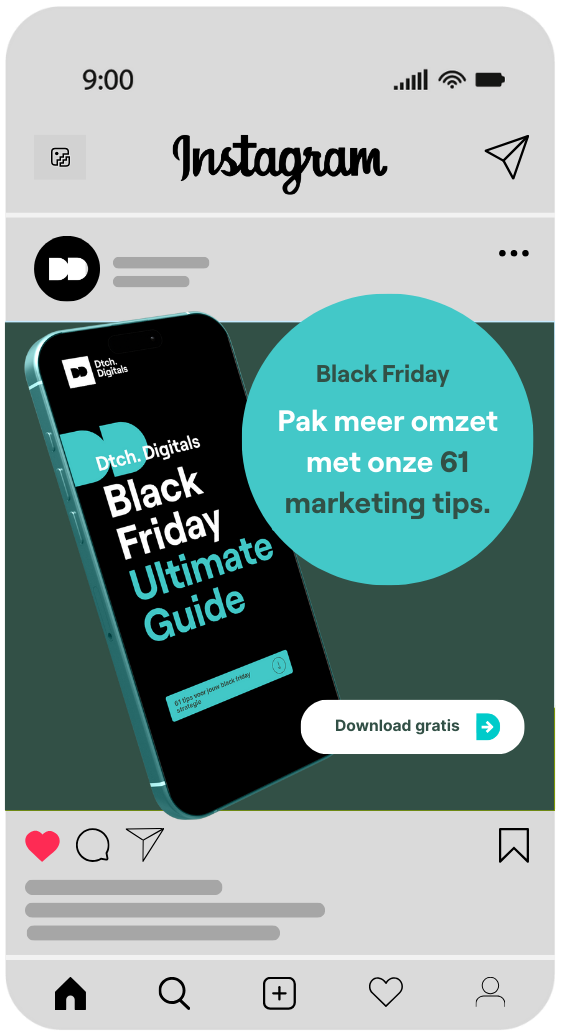Begin Minimaal 8 Weken Voor Black Friday Met Je Online Marketing Campagnes