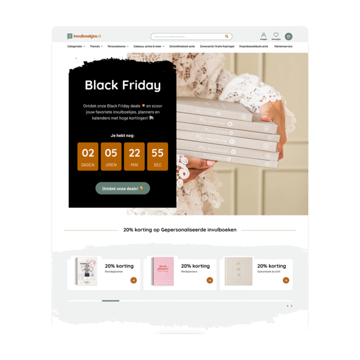 Maak Met Content Een Unieke Black Friday Landingspagina
