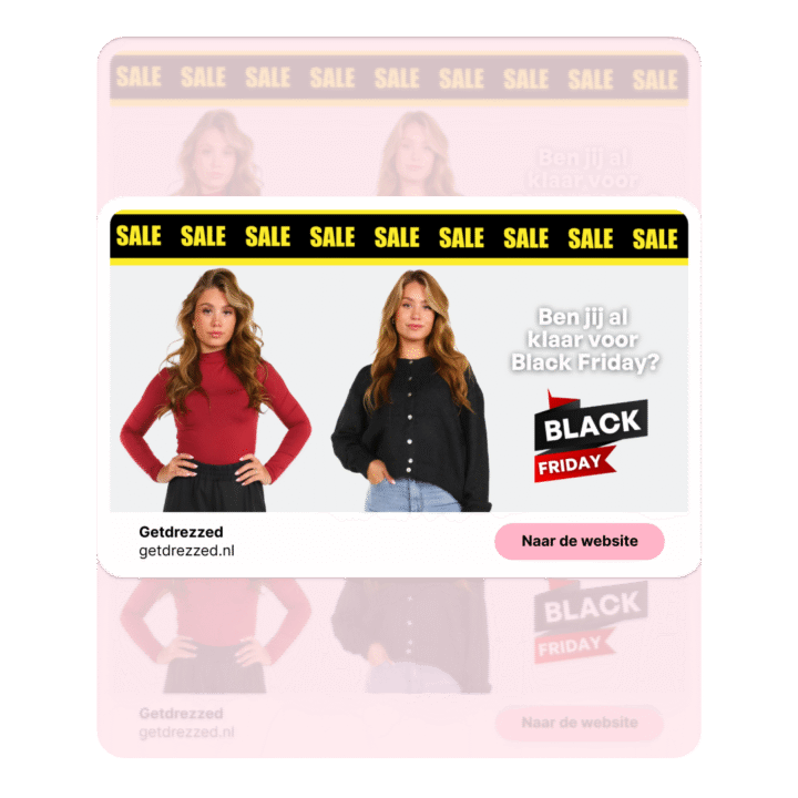 Pre Sale Acties Zetten We Uit Via Demand Gen Voor Getdrezzed