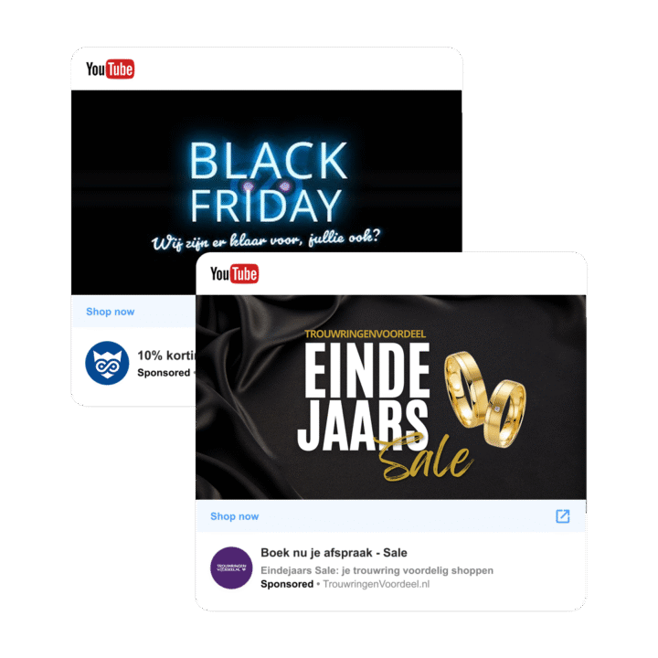 Youtube Advertentie Videos Mogen Niet Ontbreken Voor Black Friday Promotie