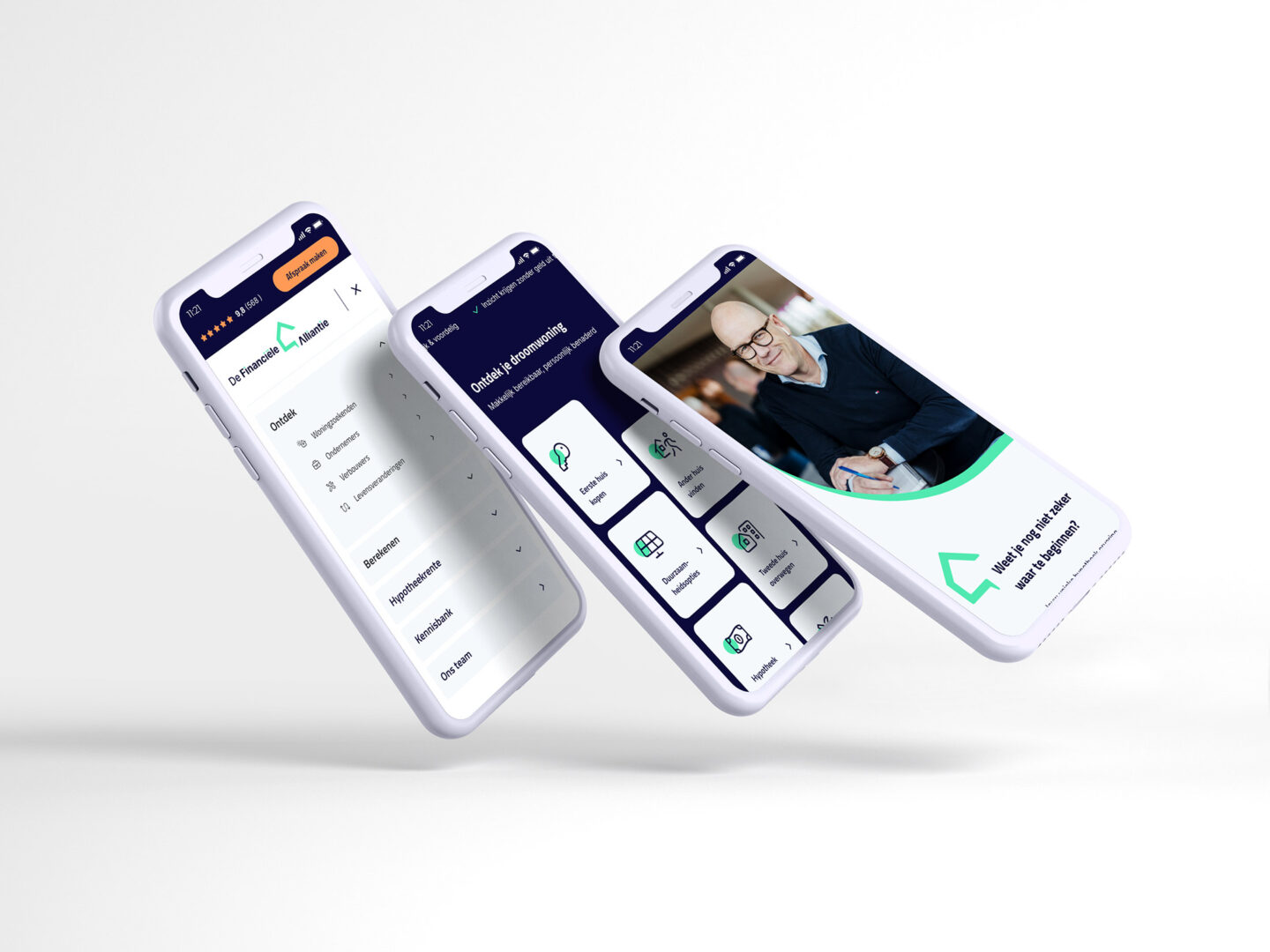 De Nieuwe Website Van De Financiele Alliantie Is Door Dtch Digitals Ook Mobiel Ontworpen