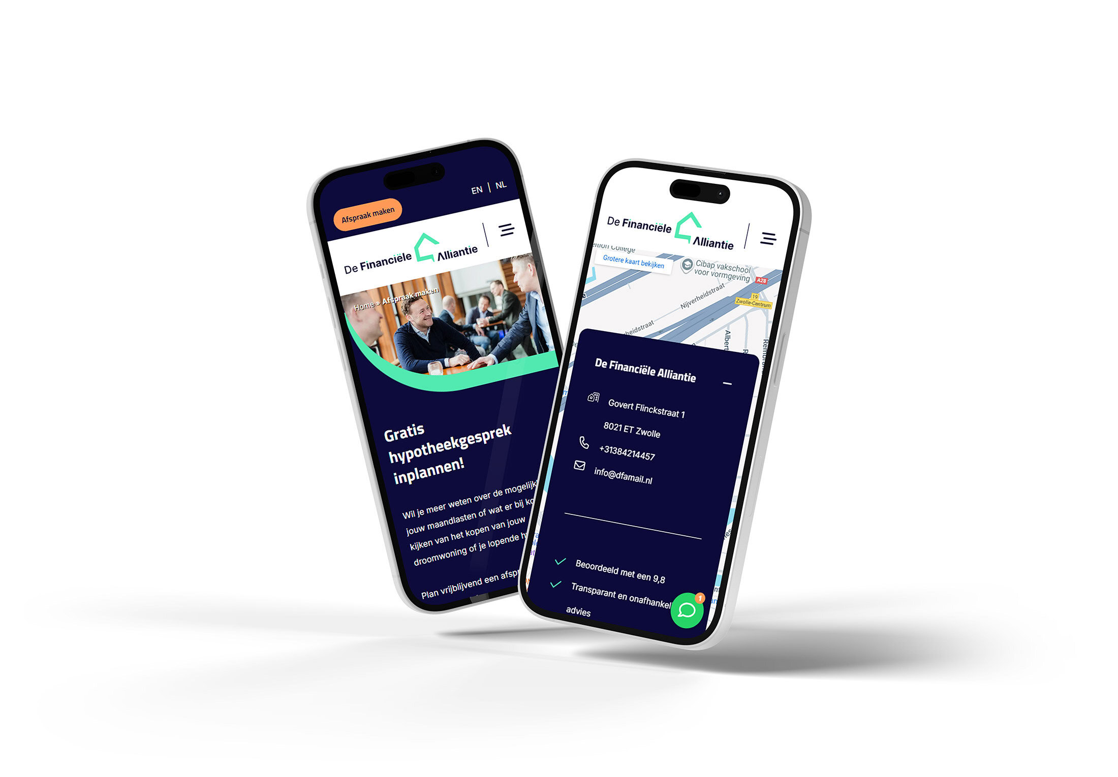 Ook Op Mobiel Functioneert De Website Goed