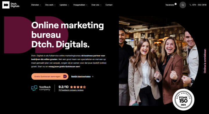 Homepage Dtch Digitals Ald Voorbeeld Voor Toegankelijkheid