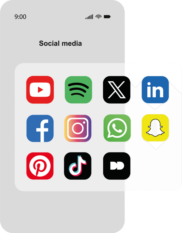 Socialmedia Apps En Spotify