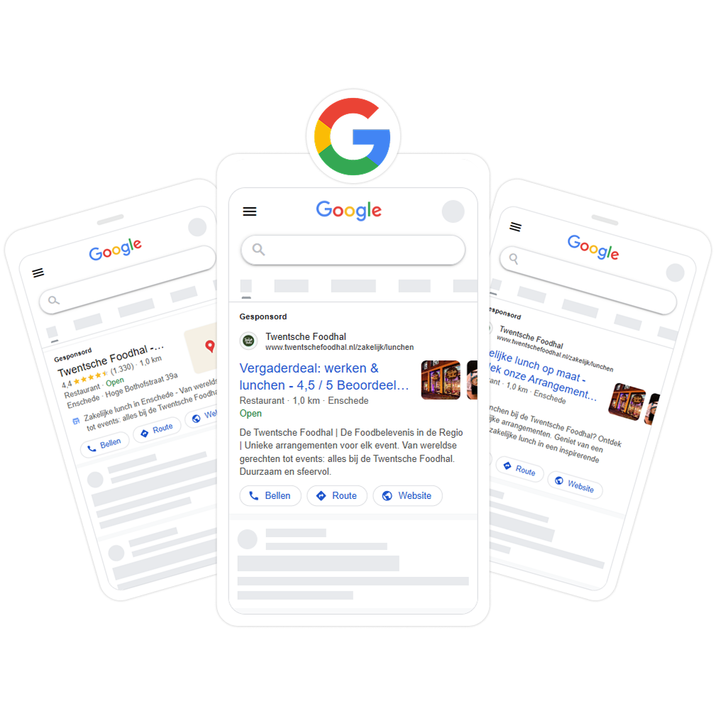 Succesvol Google Ads Advertenties Inzetten Voor De Twentsche Foodhal Via Dtch Digitals