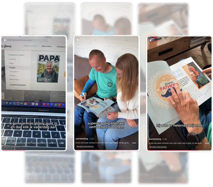 Mooie Vaderdag Campagne Voor Myglossy Op Social Media