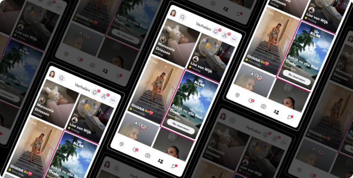Voorbeeld Van Een Story Advertentie In Snapchat