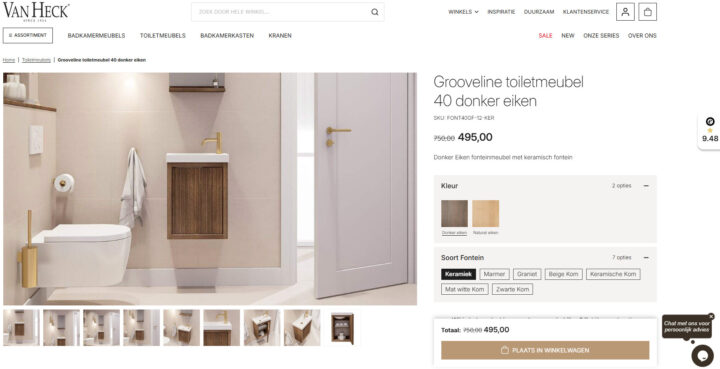 Voorbeeld Woocommerce Webshop Voor Klant Van Heck
