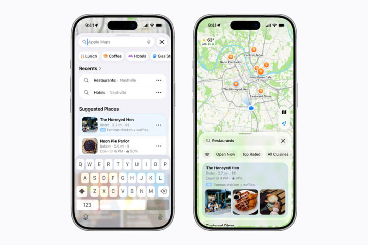 Apple Map Ads Voorbeeld