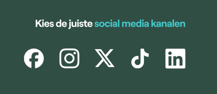Kies De Juiste Social Media Kanalen Afbeelding