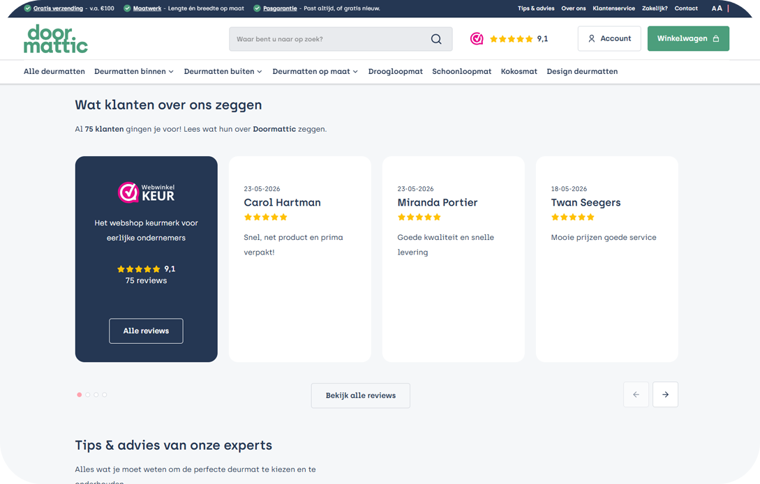 Doormattic Reviews