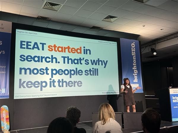 Meg Sharma Aan Het Spreken Op Brightonseo
