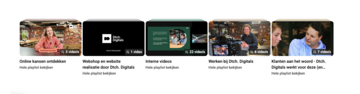 Onderschat Niet De Meerwaarde Van Playlists