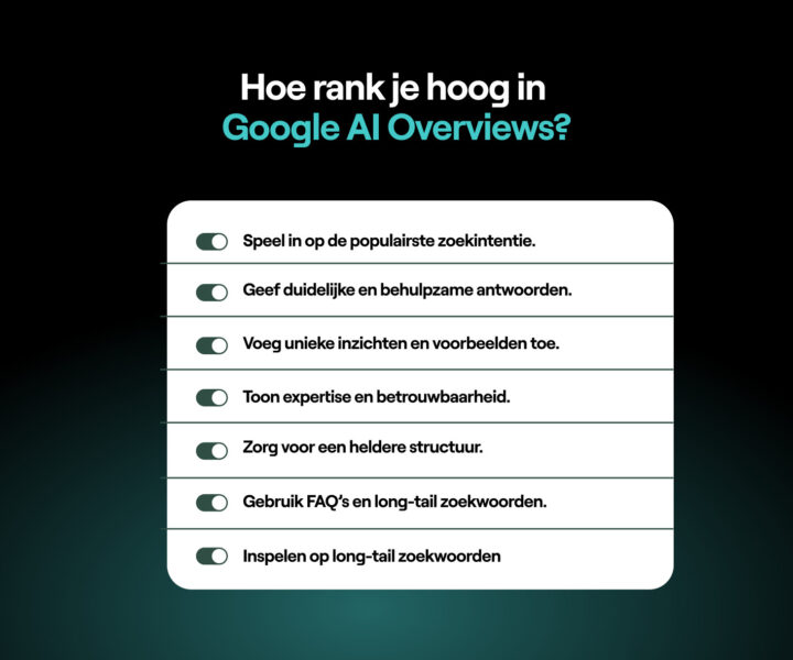 Hoe Rank Je Hoog In Google Ai Overviews