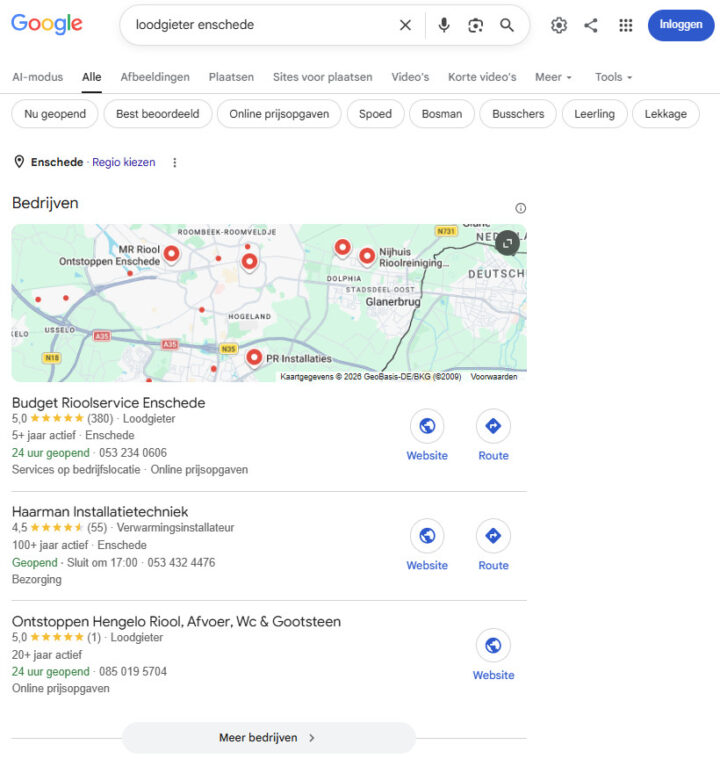 Google Organic Search